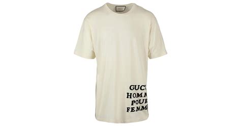 gucci homme pur femme translate